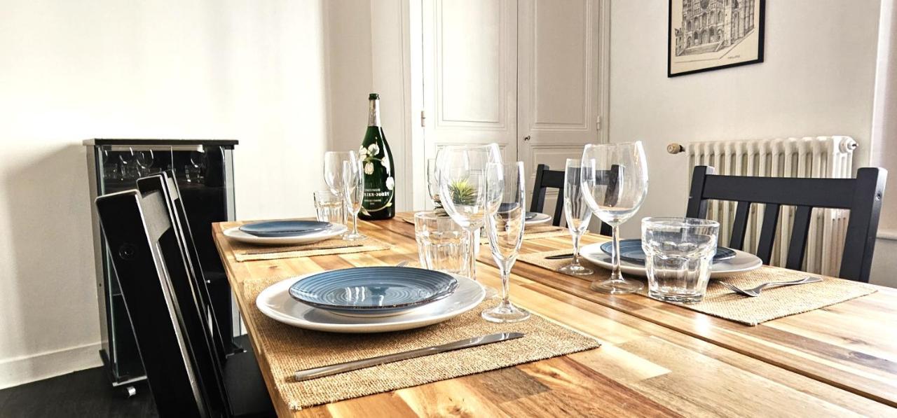 Reims - Hypercentre Le Chapelains Apartment ภายนอก รูปภาพ